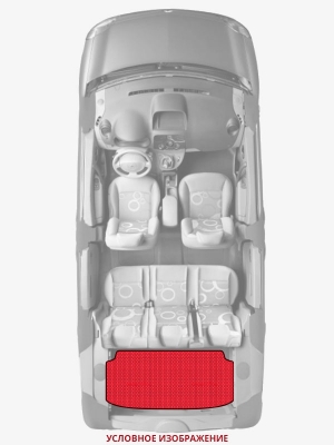 ЭВА коврики «Queen Lux» багажник для Audi 80 (B1)